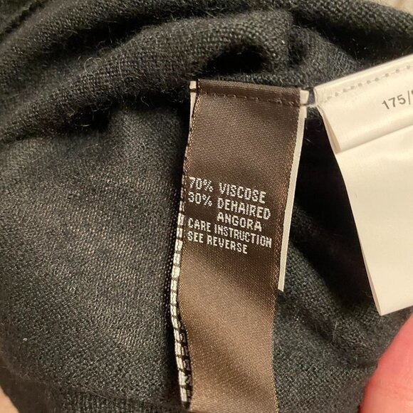 Episode Vintage Angora Black Beaded Cardigan - Picture 5 of 8